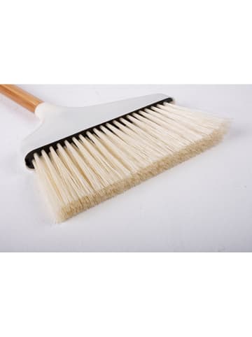 Alpina 2tlg. Kehrschaufel- und Besenset in Beige/ Creme - (L)97 cm