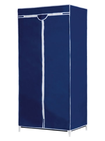 Alpina Stoffen kast donkerblauw - (B)75 x (H)160 x (D) 50 cm