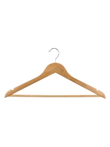 Alpina Wieszaki (10 szt.) w kolorze jasnobrązowym - 44 x 23 cm