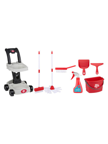Dirt Devil 8-częściowy zestaw w kolorze czerwono-białym do zabawy - 4+