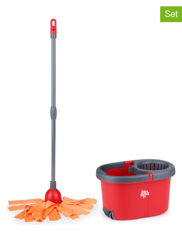 Dirt Devil 2-delige dweil-speelset rood - vanaf 4 jaar