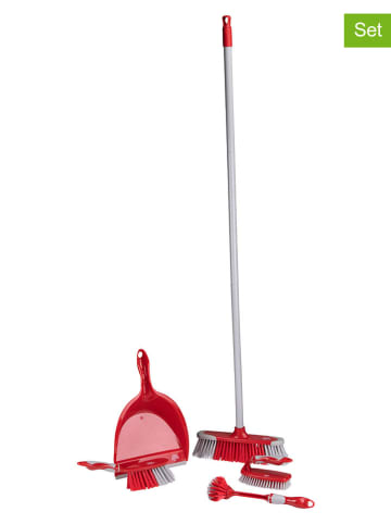 Dirt Devil 6-delige schoonmaakset rood