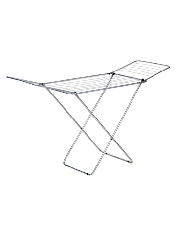 Dirt Devil Wasdroogrek zilverkleurig - (B)182 x (H)102 x (D)55 cm