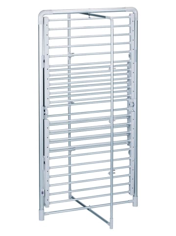 Dirt Devil Heiz-Wäscheständer in Silber - (B)73 x (H)144 x (T)68 cm