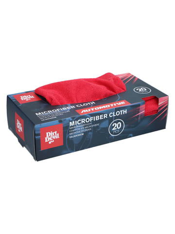 Dirt Devil 20-delige set: microvezeldoeken rood - (L)30 x (B)30 cm