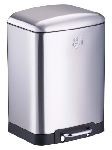 Dirt Devil Afvalemmer zilverkleurig - 12 l