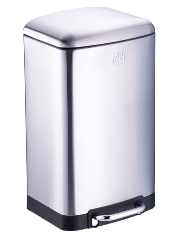 Dirt Devil Afvalemmer zilverkleurig - 20 l