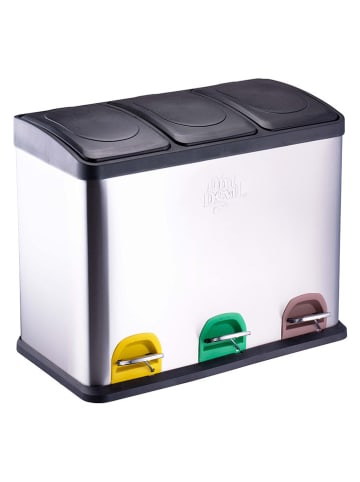 Dirt Devil Afvalemmer zilverkleurig - 45 l