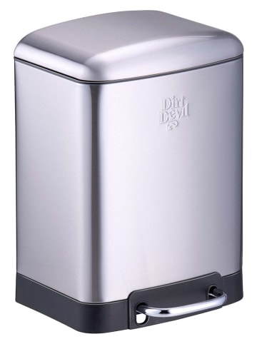 Dirt Devil Afvalemmer zilverkleurig - 6 l