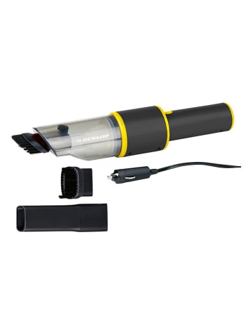 Dunlop Autostofzuiger zwart/geel