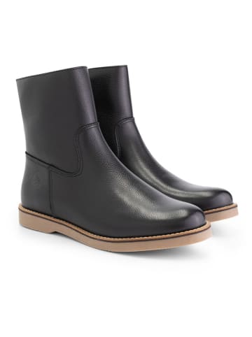 TRAVELIN' Leder-Boots "Beziers" in Schwarz