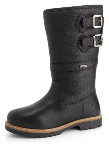 TRAVELIN' Leren boots "Dawson" zwart