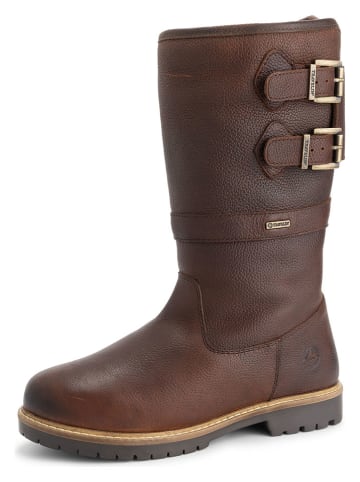 TRAVELIN' Leren boots "Dawson" bruin