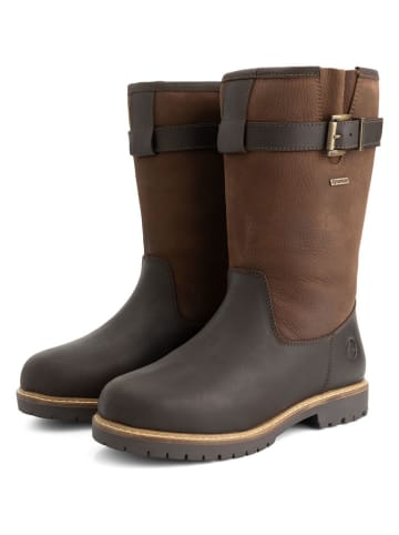 TRAVELIN' Leder-Boots "Finnberg" in Braun