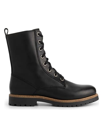 TRAVELIN' Leder-Boots "Forde" in Schwarz