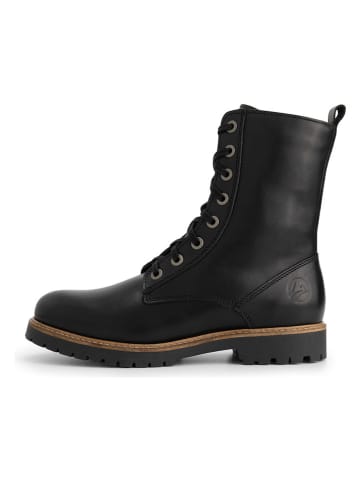 TRAVELIN' Leren boots "Forde" zwart