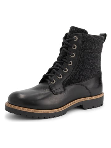 TRAVELIN' Leder-Boots "Folge" in Schwarz