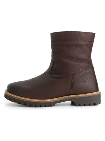 TRAVELIN' Leren boots "Fyresdal" bruin
