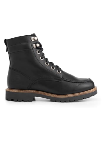 TRAVELIN' Leren boots "Haugesund" zwart