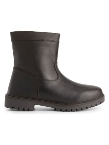 TRAVELIN' Leder-Boots "Husby" in Braun