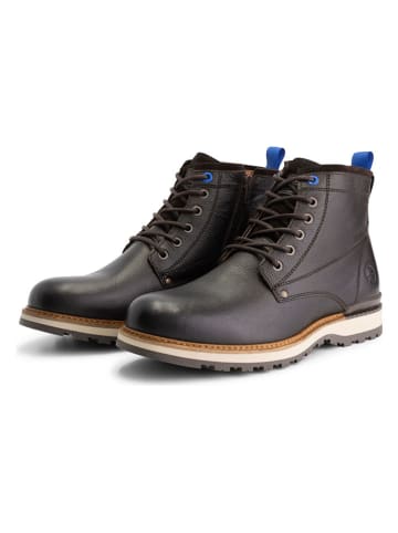 TRAVELIN' Leren boots "Malling" bruin