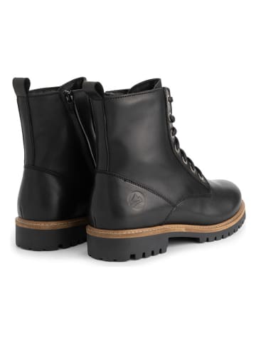 TRAVELIN' Leder-Boots in Schwarz