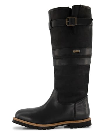 TRAVELIN' Leder-Stiefel "Norway" in Schwarz
