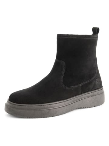 TRAVELIN' Leder-Boots "Okanagan" in Schwarz