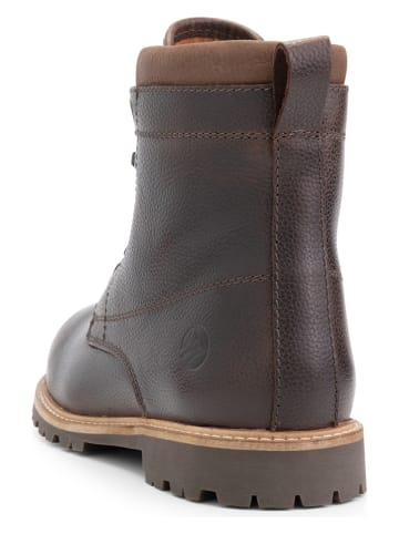TRAVELIN' Leder-Boots "Steinkjer" in Braun