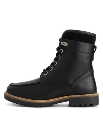 TRAVELIN' Leder-Boots "Tronstad" in Schwarz