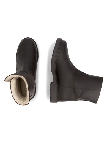 TRAVELIN' Leren boots "Vaerum" bruin
