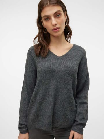Vero Moda Sweter w kolorze antracytowym