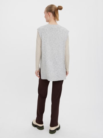 Vero Moda Bezrękawnik "Plaza" w kolorze jasnoszarym