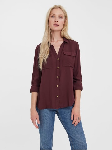 Vero Moda Koszula w kolorze brązowym