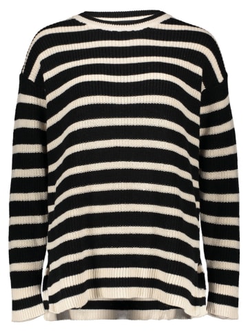 Vero Moda Pullover "Fabulous" in Schwarz/ Weiß