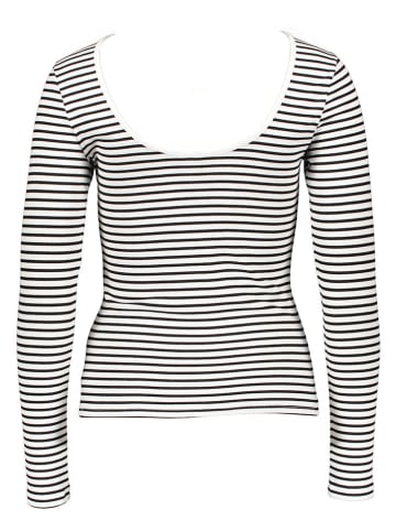 Vero Moda Koszulka w kolorze kremowo-czarnym