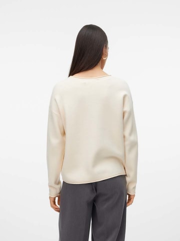 Vero Moda Pullover "Gold" in Creme