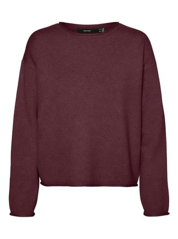 Vero Moda Sweter w kolorze bordowym