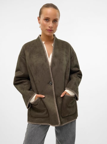 Vero Moda Kunstlederjacke "VMLIVA" in Braun