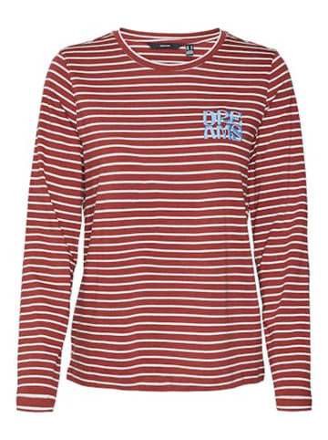 Vero Moda Koszulka "Oya" w kolorze czerwonym