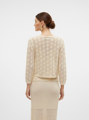 Vero Moda Kardigan w kolorze beżowym