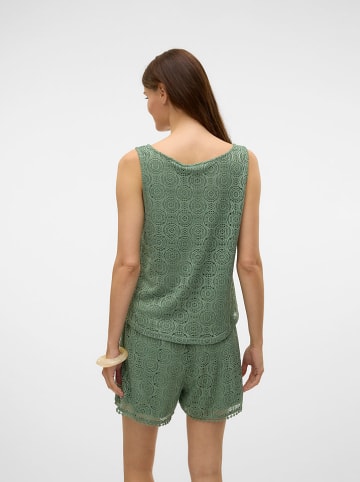 Vero Moda Top w kolorze zielonym