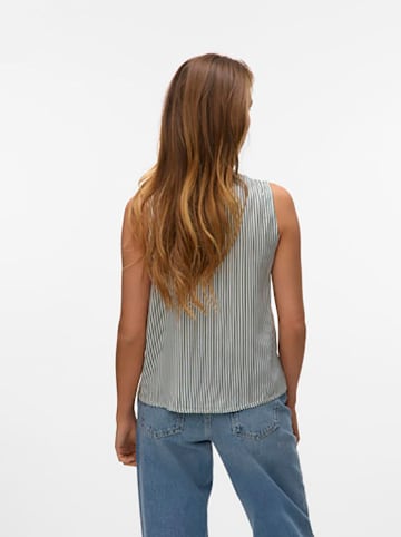 Vero Moda Top wit/groen