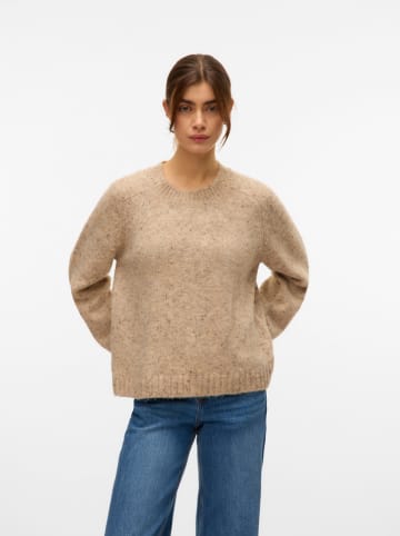 Vero Moda Sweter w kolorze beżowym