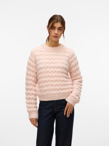 Vero Moda Sweter w kolorze jasnoróżowym
