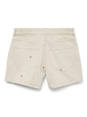 Vero Moda Jeans-Shorts in Beige