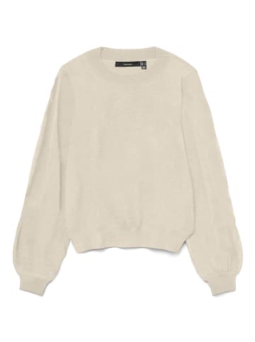 Vero Moda Sweter w kolorze beżowym