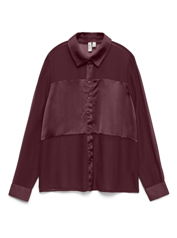 Vero Moda Blouse auberginekleurig