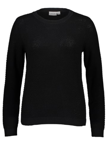 Vila Sweter w kolorze czarnym