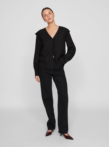 Vila Bluse in Schwarz
